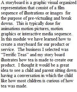 IMC Project Storyboard